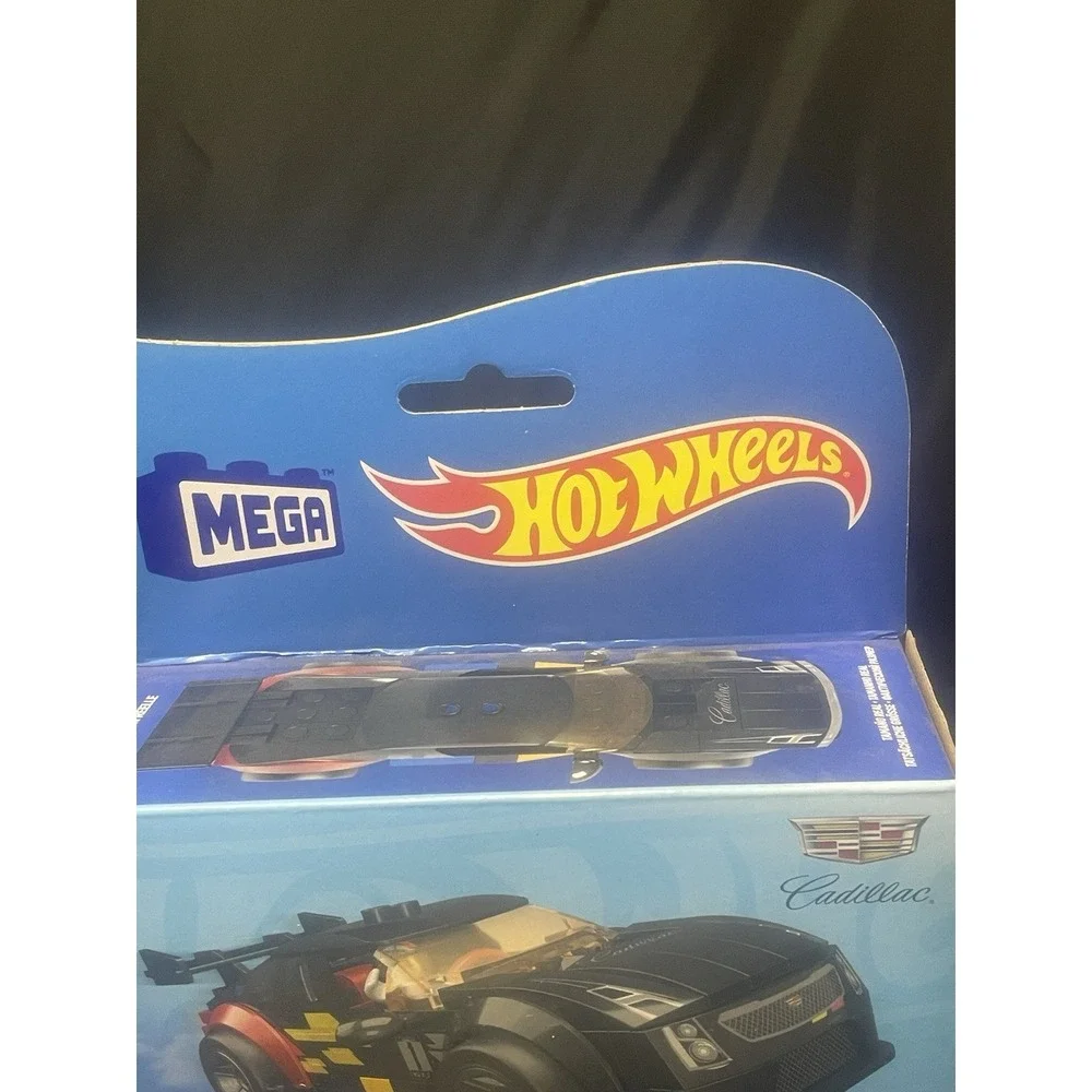 Mega Hot Wheels: 90pc '16 CADILLAC ATS-V R Building Set (2022) #HHL96‎